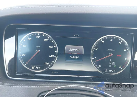 2017 Mercedes-Benz S 550 4Matic z USA, uszkodzony, nr VIN WDDUG8FB5HA314338